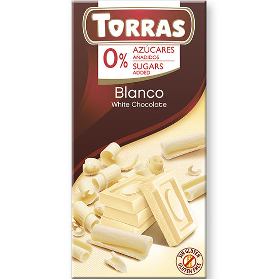 White chocolate 75g - Torras
