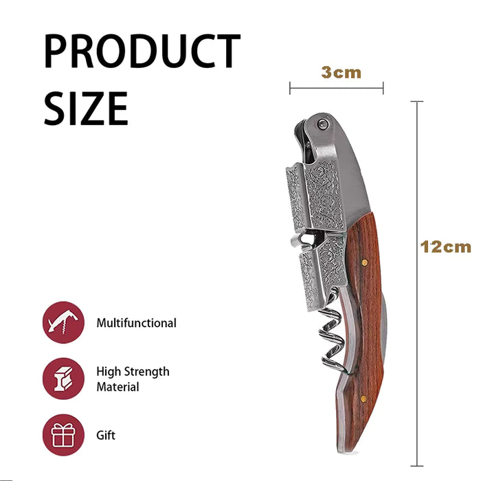 Professional Corkscrew, Wood Grip - JUG deli