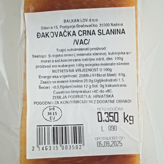 Black Bacon - Đakovačke delikatese