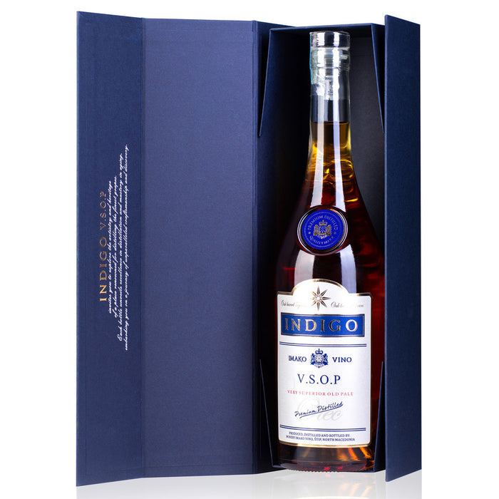 Gift box Indigo V.S.O.P. 0,7L - Imako Vino