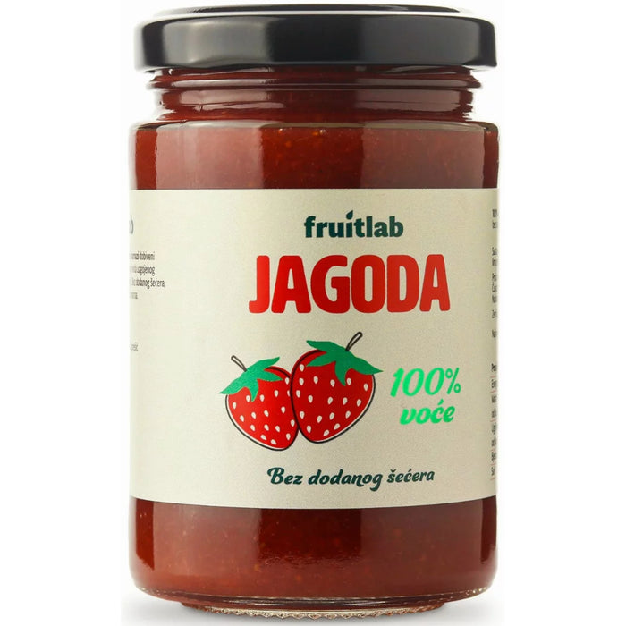 100% Strawberry Jam 220g - Fruitlab