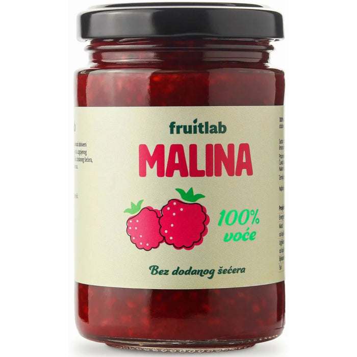 100% Raspberry Jam 220g - Fruitlab