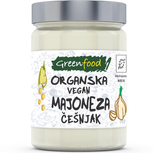 Vegan Mayonnaise Garlic organic 270g - Greenfood - JUG deli