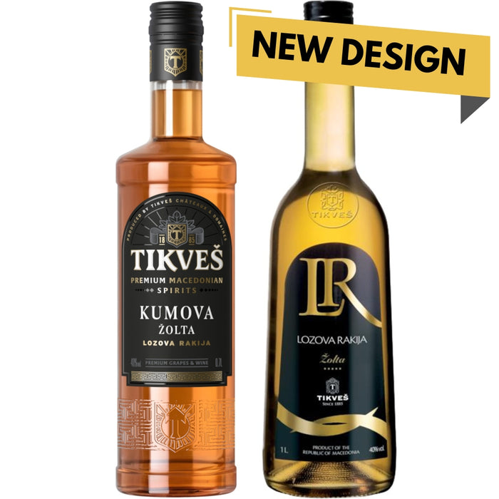 Kumova Rakija, Žolta 1L - Tikveš