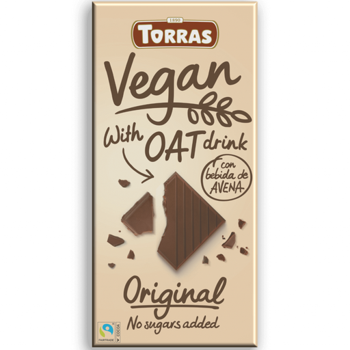 Vegan chocolate oat 100g - Torras - JUG deli
