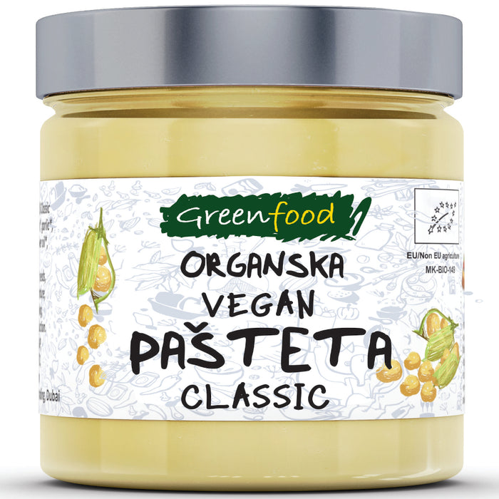 Vegan Pate Classic organic 185g - Greenfood - JUG deli
