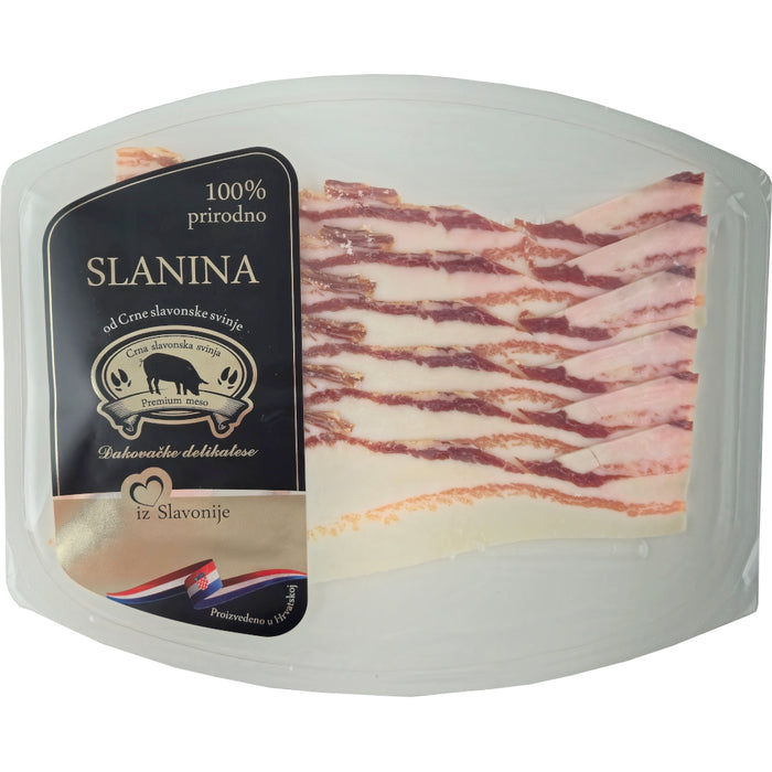 Black Bacon sliced  - Đakovačke delikatese