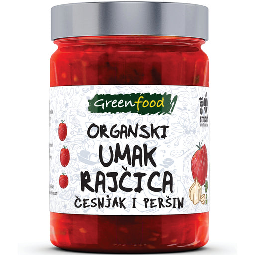 Chunky Tomato Sauce - Garlic & Parsley organic 280g - Greenfood - JUG deli