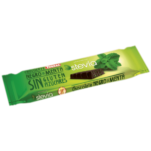 Chocolate Bar Mint with Stevia 35g - Torras - JUG deli