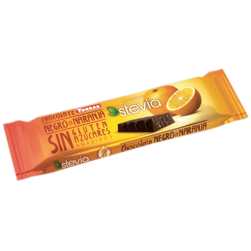 Chocolate Bar Orange with Stevia 35g - Torras - JUG deli