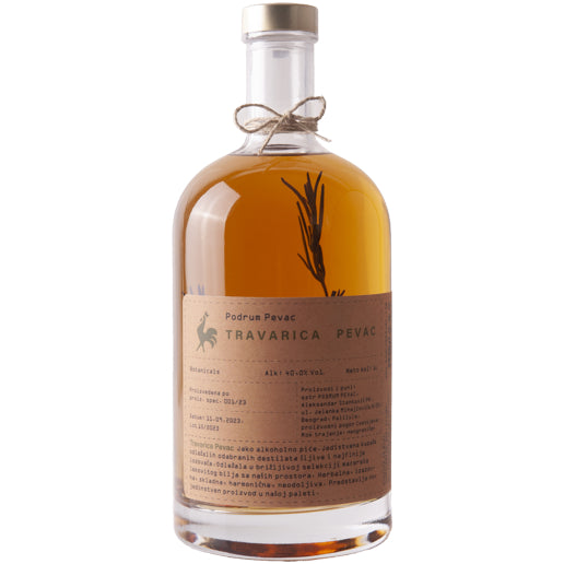 Podrum Rakia Travarica 1L - Podrum Pevac — JUG deli