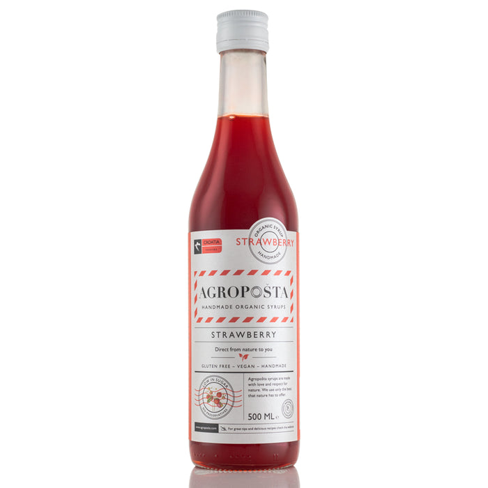 Strawberry syrup 0,5L - Agropošta