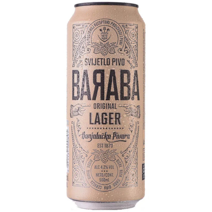 Baraba beer 0,5L - Banjalučka pivara