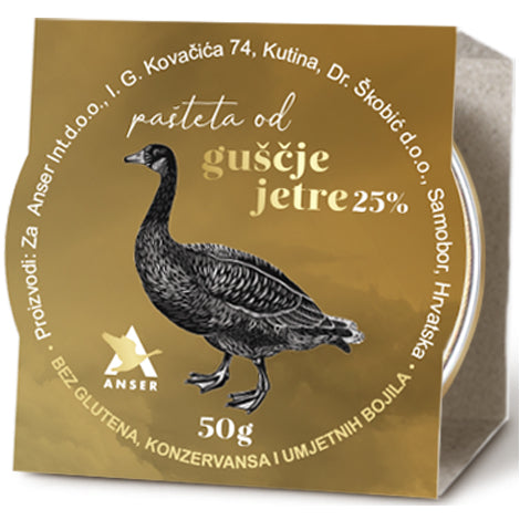 Goose liver pate 50g - Anser