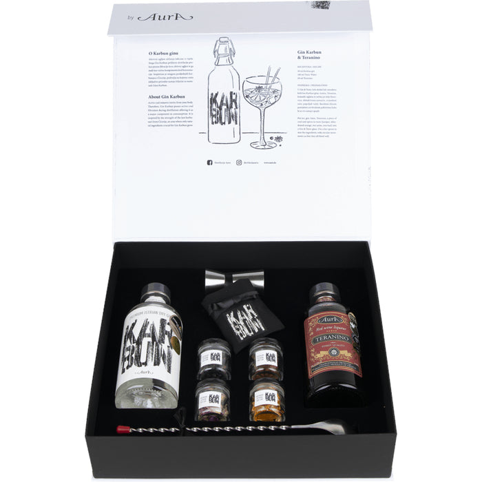 Gin Karbun Box with Teranino - Aura